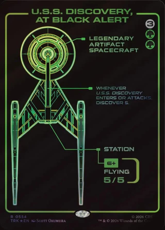 U.S.S. Discovery, at Black Alert image