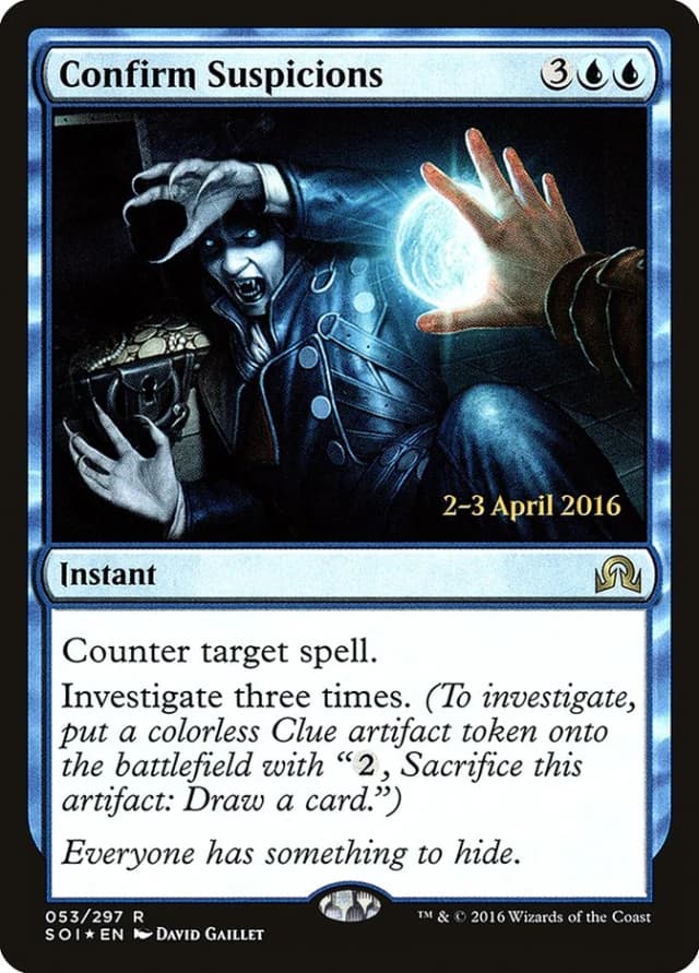 Confirm Suspicions image