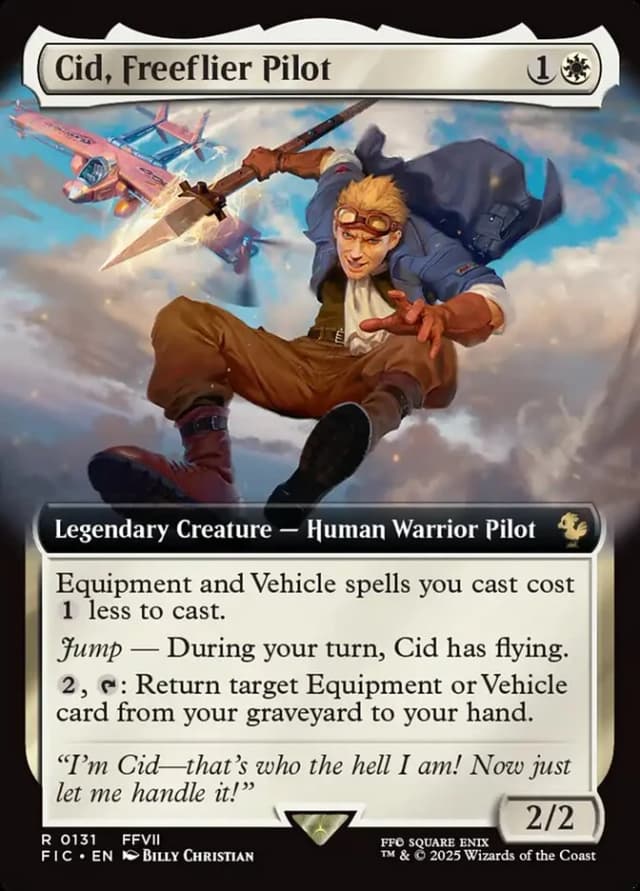 Cid, Freeflier Pilot image
