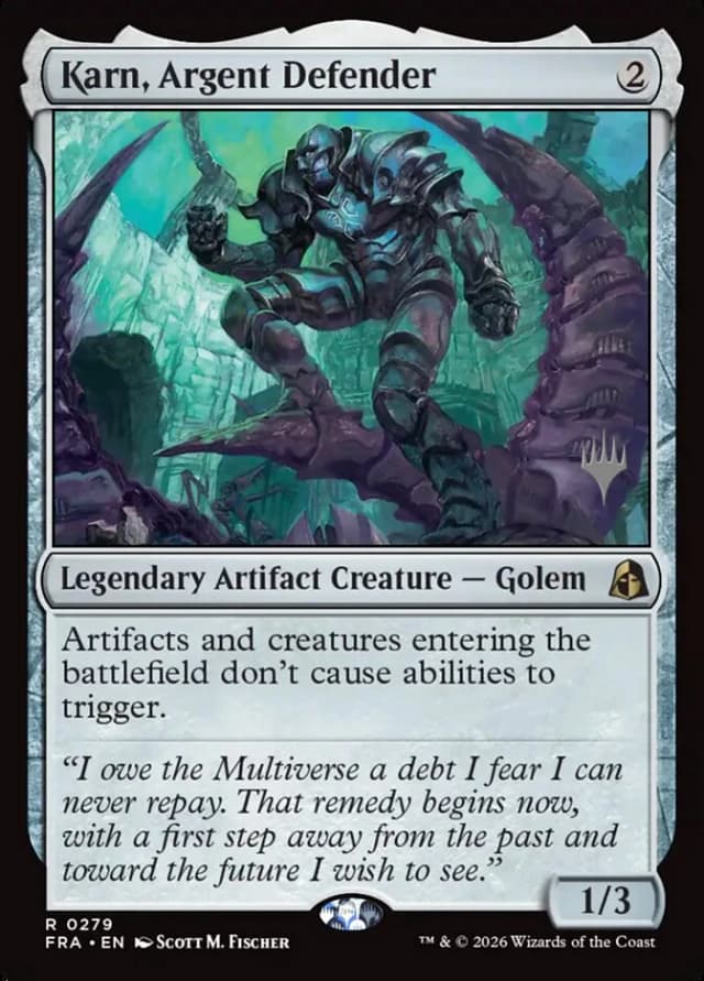 Karn, Argent Defender image