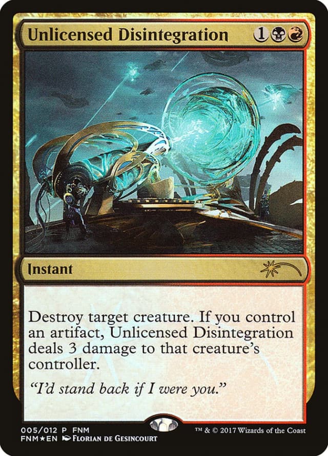 Unlicensed Disintegration image
