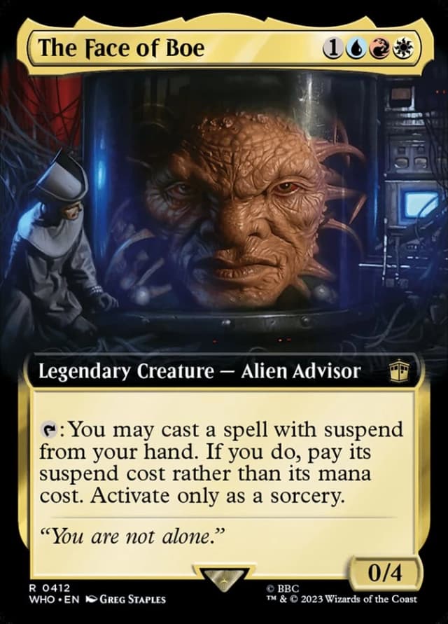 The Face of Boe image