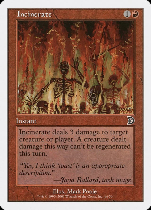 Incinerate image