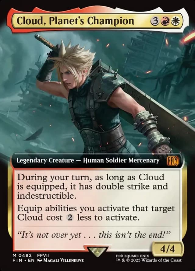 Cloud, Planet's Champion image