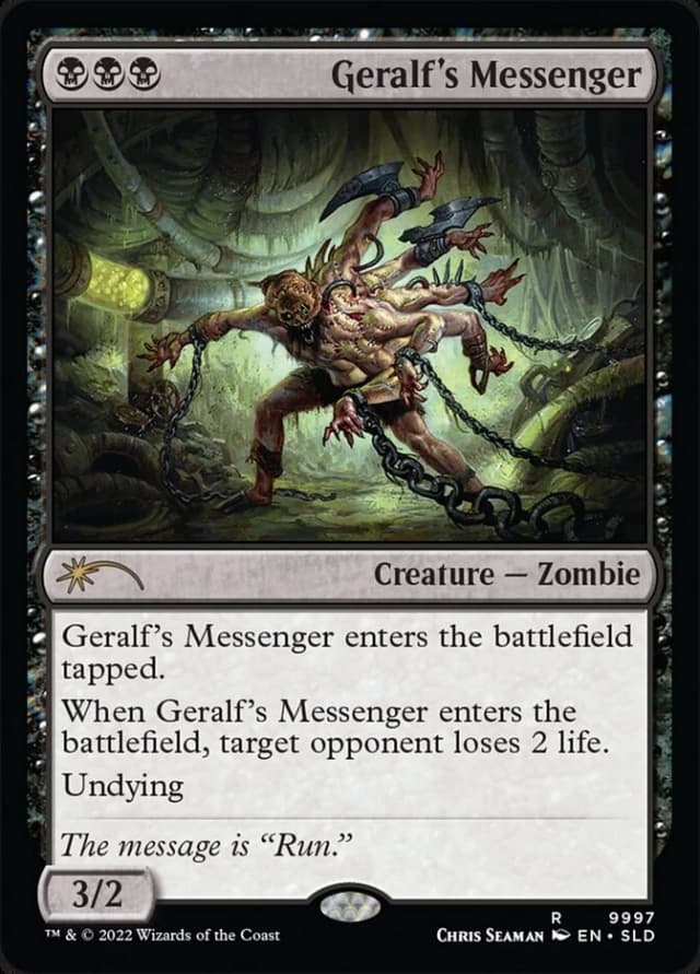 Geralf's Messenger image
