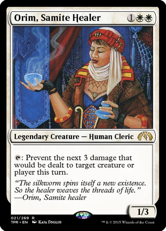 Orim, Samite Healer image