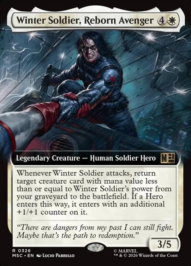 Winter Soldier, Reborn Avenger image