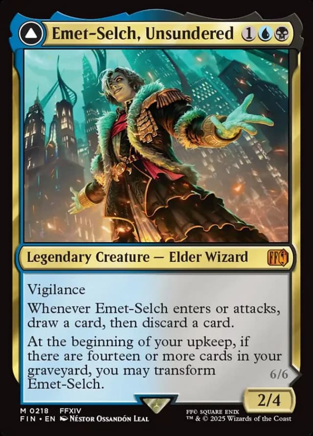 Emet-Selch, Unsundered // Hades, Sorcerer of Eld image