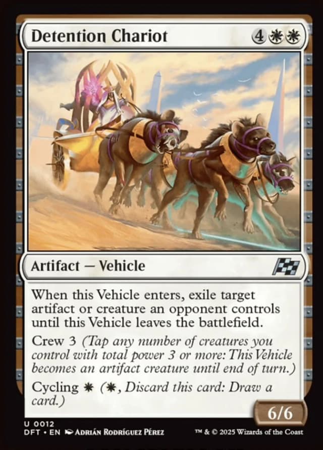 Detention Chariot image