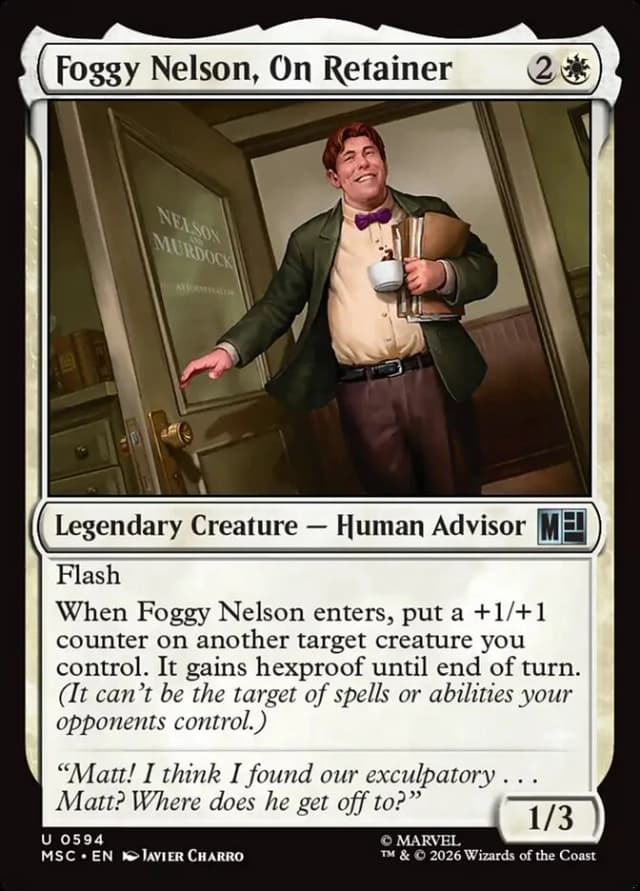 Foggy Nelson, On Retainer image