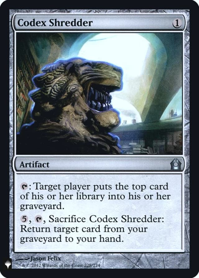 Codex Shredder image