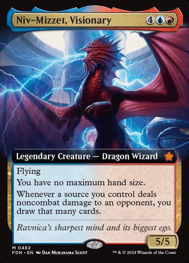 Niv-Mizzet, Visionary image