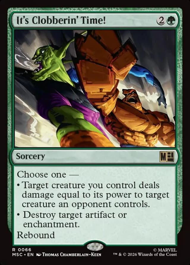 It's Clobberin' Time! image