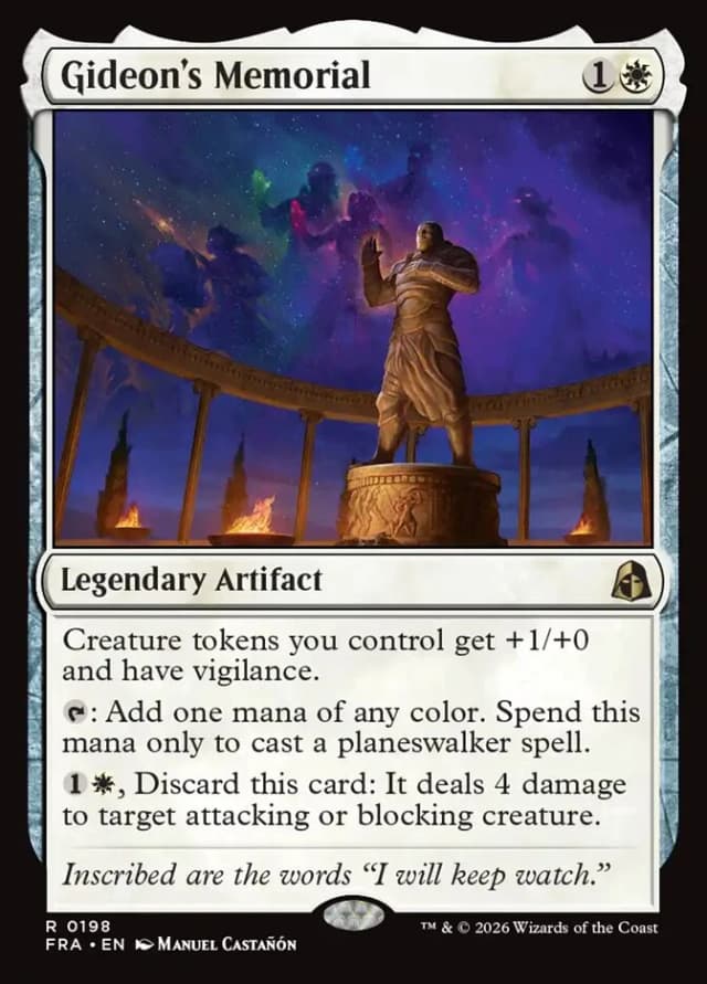 Gideon's Memorial image