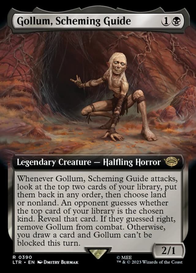 Gollum, Scheming Guide image