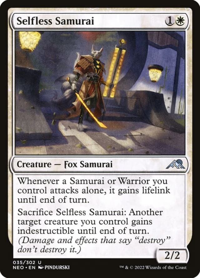 Selfless Samurai image