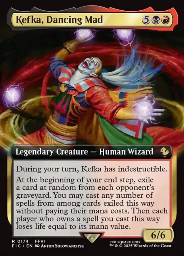 Kefka, Dancing Mad image