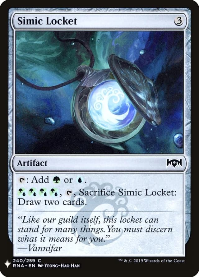 Simic Locket image