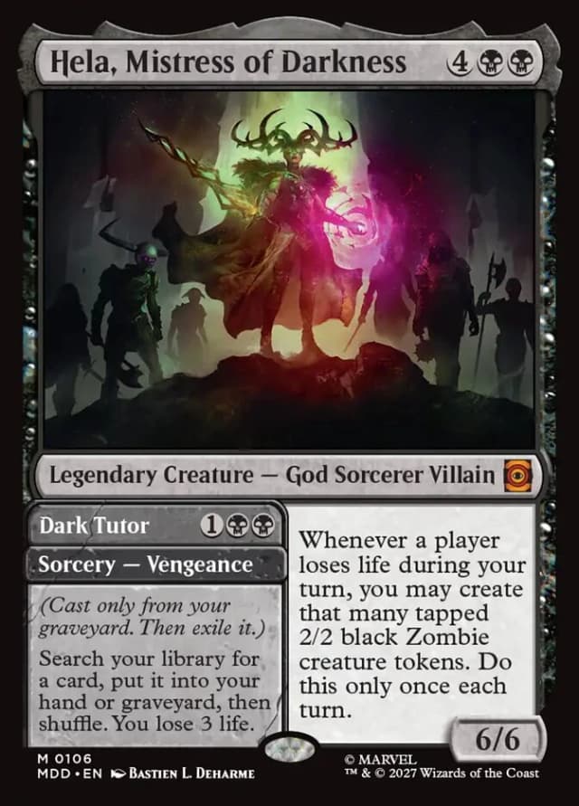 Hela, Mistress of Darkness // Dark Tutor image