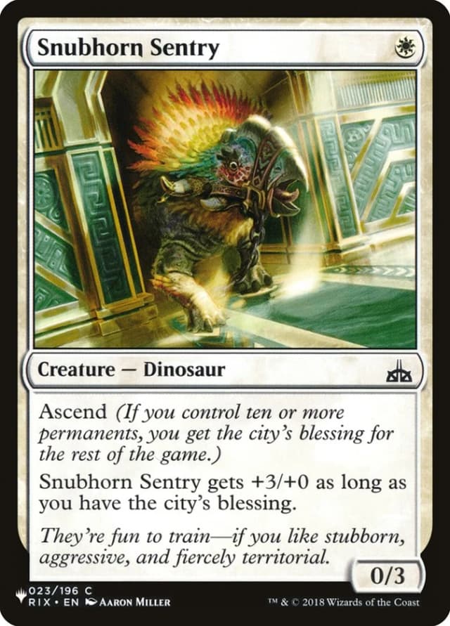 Snubhorn Sentry image