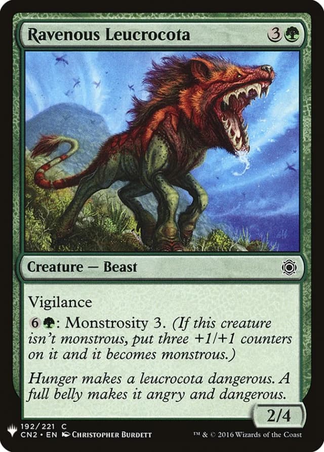 Ravenous Leucrocota image