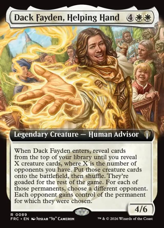 Dack Fayden, Helping Hand image