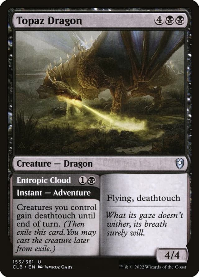 Topaz Dragon // Entropic Cloud image