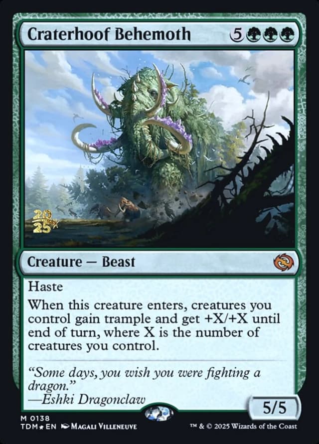 Craterhoof Behemoth image