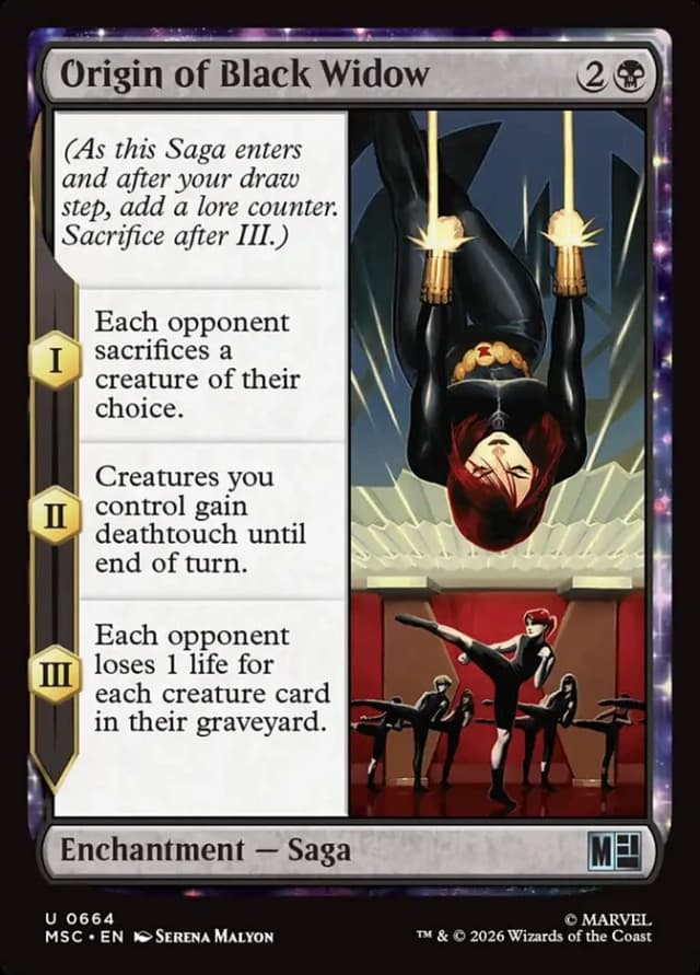 Origin of Black Widow image