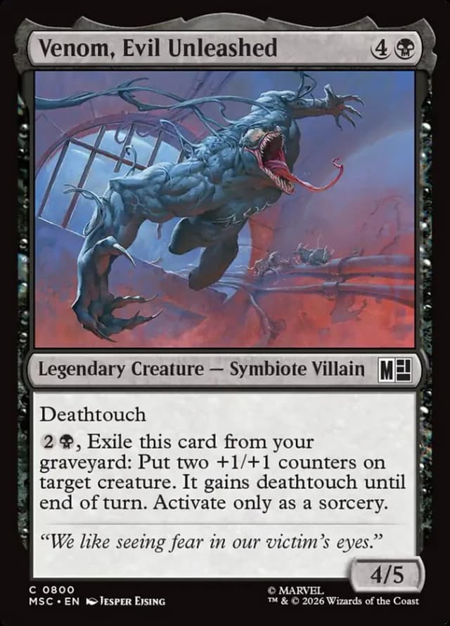Venom, Evil Unleashed image