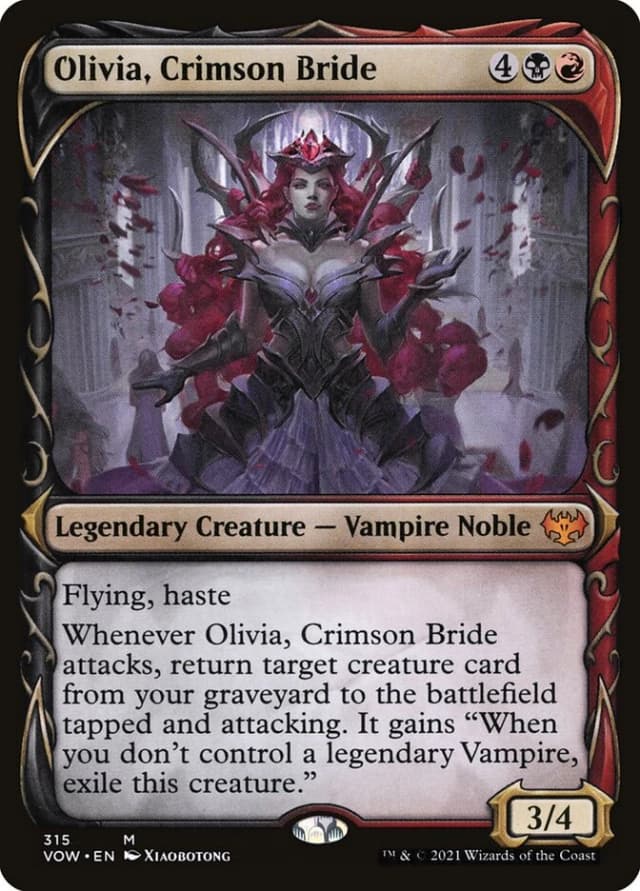 Olivia, Crimson Bride image