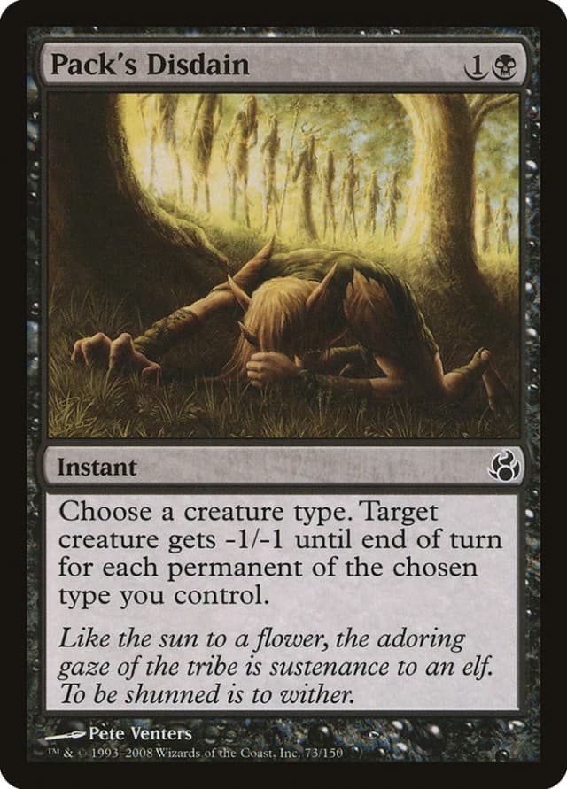 Pack's Disdain image