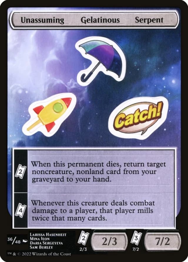 Unassuming Gelatinous Serpent image
