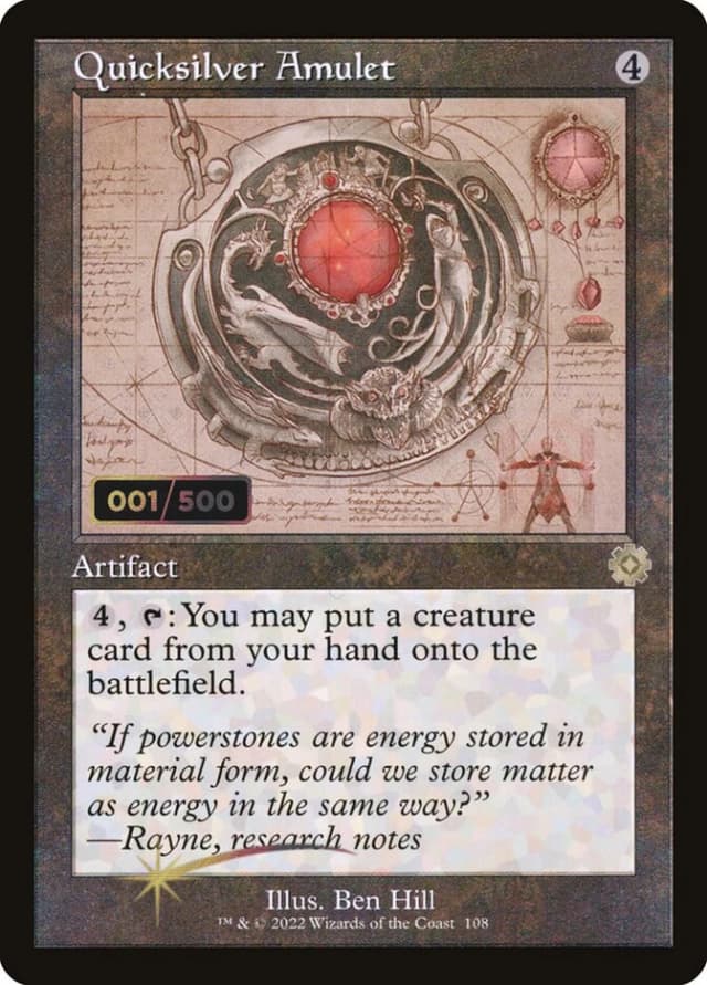 Quicksilver Amulet image