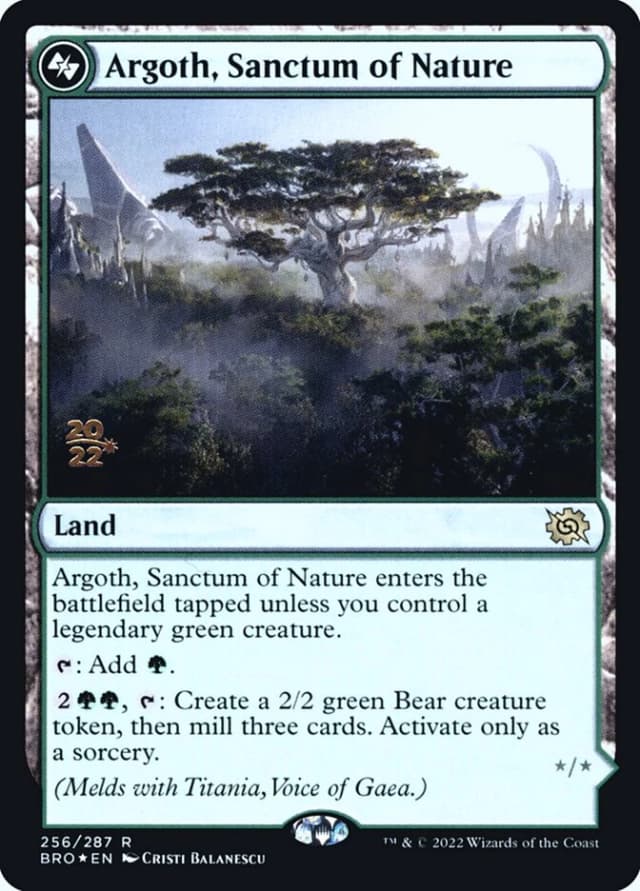 Argoth, Sanctum of Nature // Titania, Gaea Incarnate image