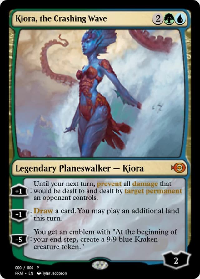 Kiora, the Crashing Wave image