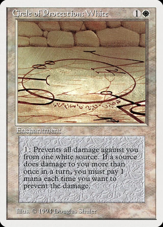 Circle of Protection: White image