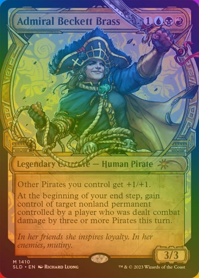 Admiral Beckett Brass image