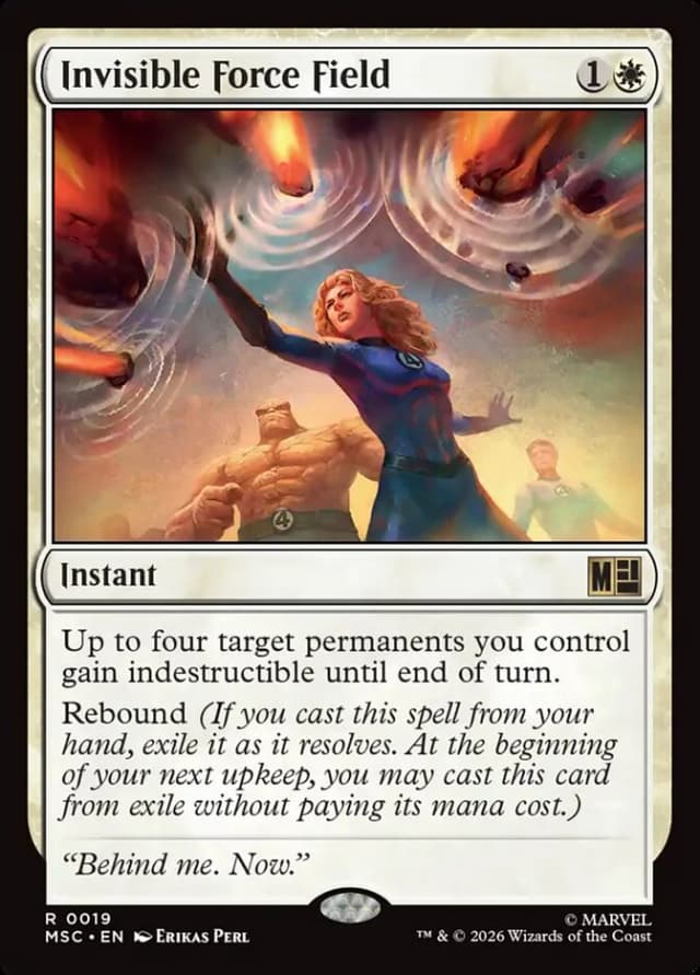 Invisible Force Field image