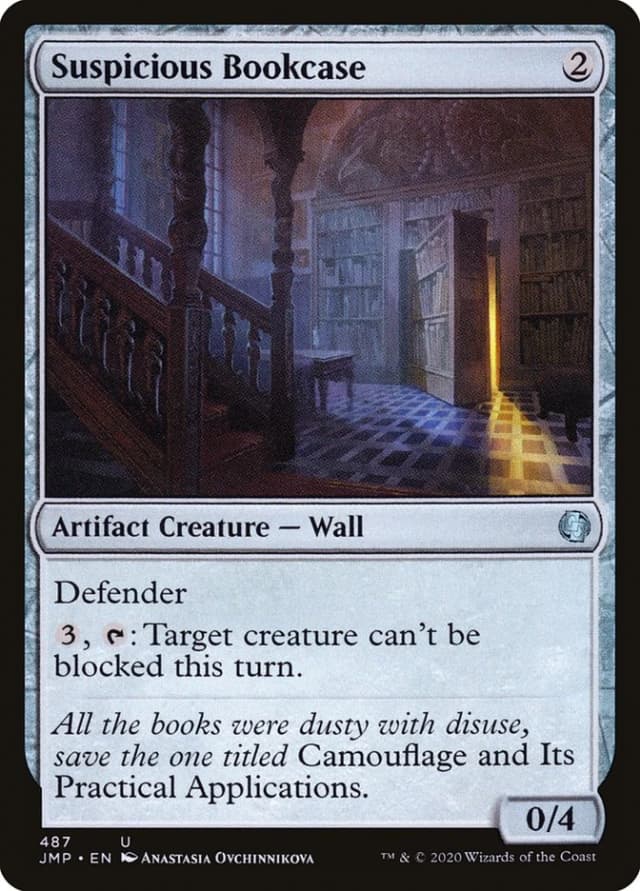 Suspicious Bookcase image