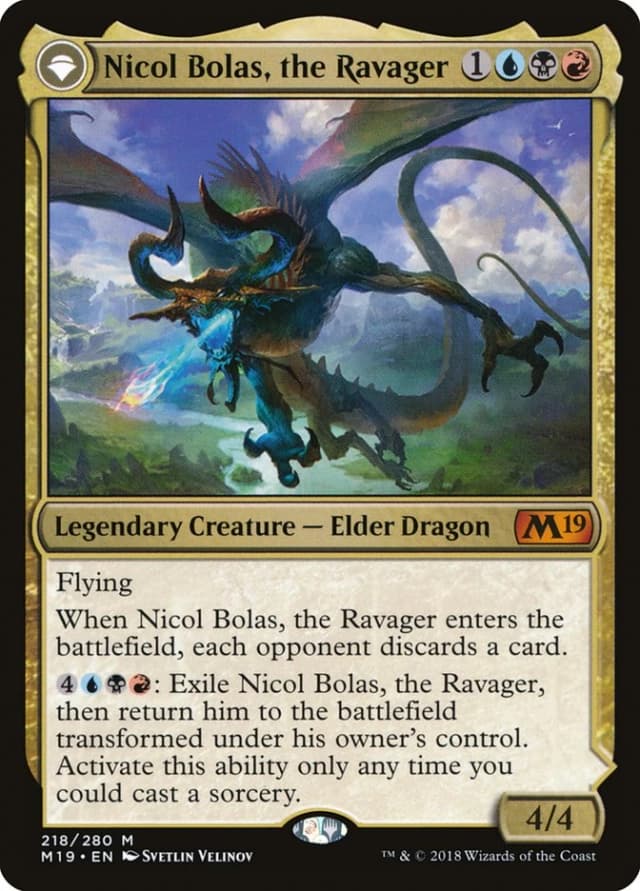 Nicol Bolas, the Ravager // Nicol Bolas, the Arisen image