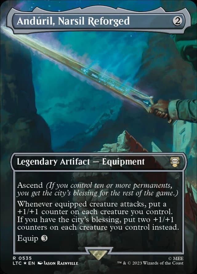 Andúril, Narsil Reforged image