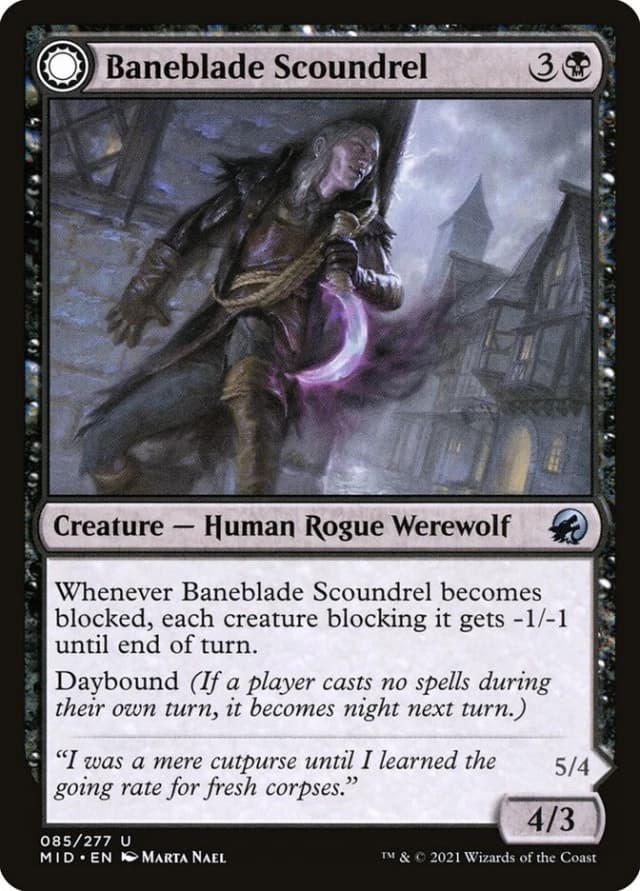 Baneblade Scoundrel // Baneclaw Marauder image