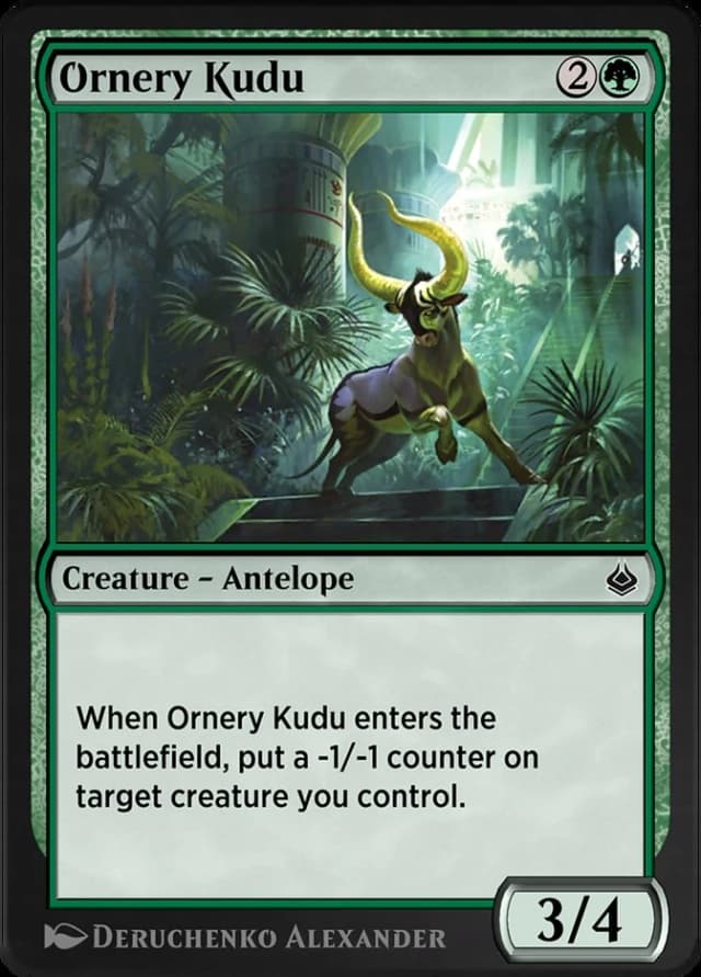 Ornery Kudu image