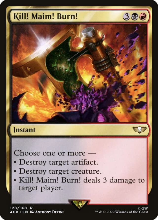 Kill! Maim! Burn! image