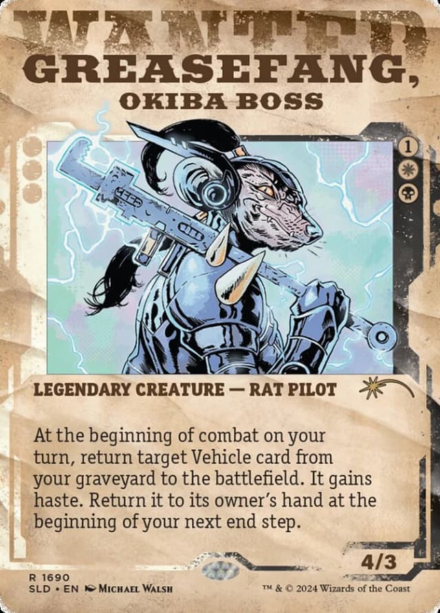 Greasefang, Okiba Boss image