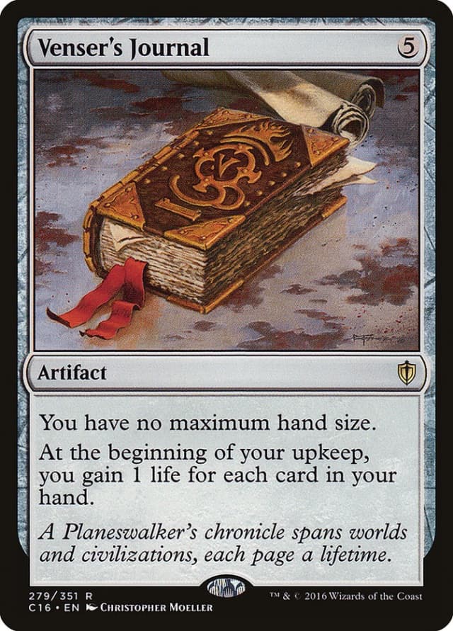 Venser's Journal image