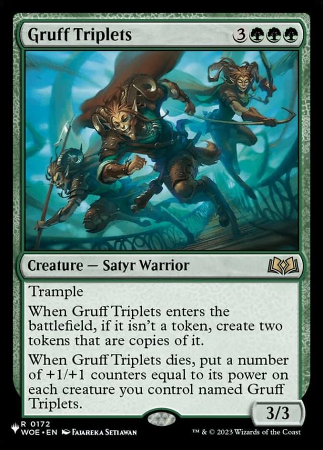 Gruff Triplets image