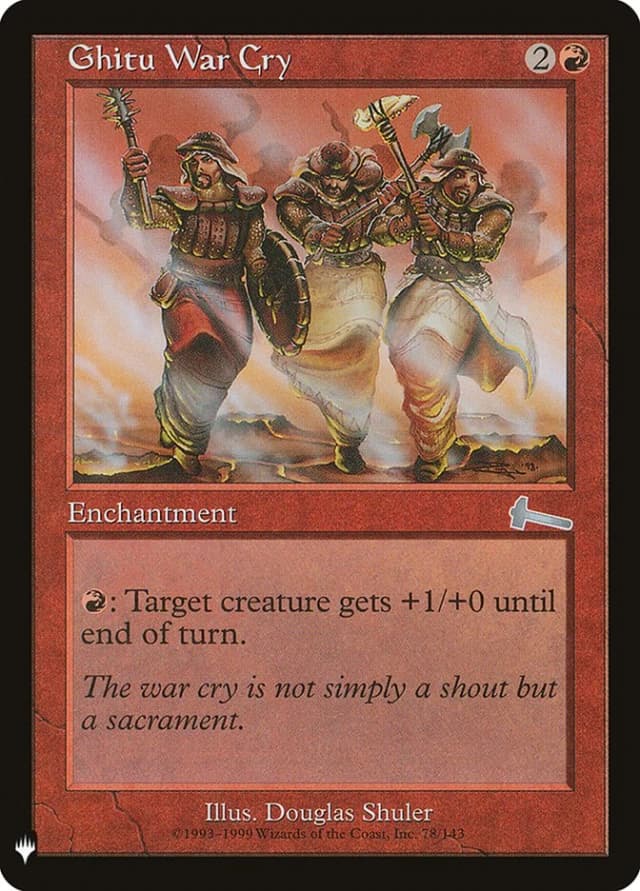 Ghitu War Cry image