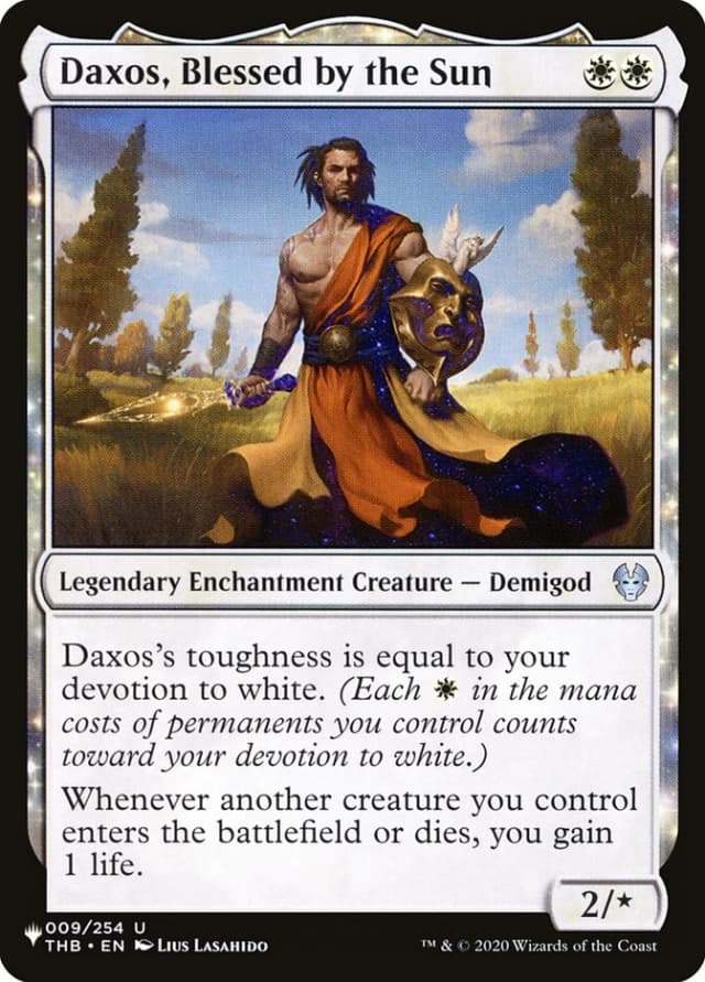 Daxos, Blessed by the Sun image